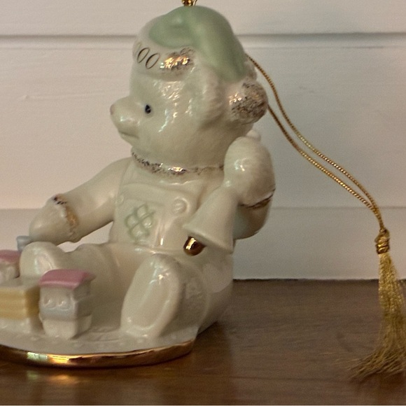 Vintage Lenox Teddy’s Millennium Wish Bear 2000 Ornament Limited Edition - Picture 4 of 6